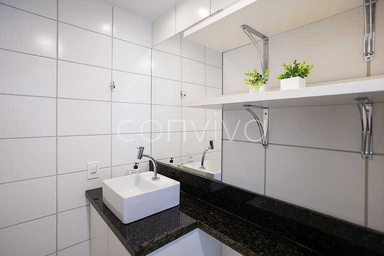 FC409 Ap 02 quartos - prox Frei Caneca e Paulista