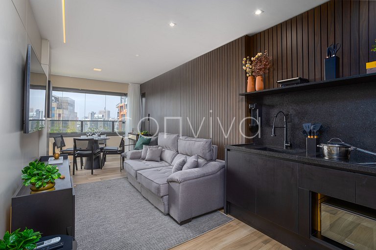 DSG2004 Vista panorâmica do Itaim c/ vaga