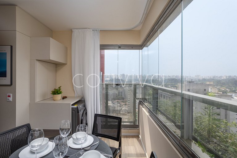 DSG2004 Itaim Bibi: Vista incrível, vaga e piscina