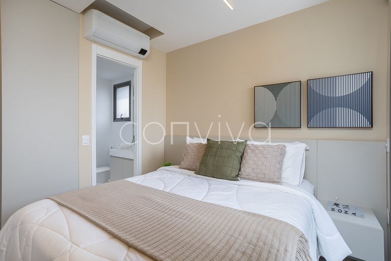 DSG2004 Itaim Bibi: Vista incrível, vaga e piscina