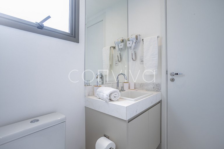 DSG2004 Itaim Bibi: Vista incrível, vaga e piscina