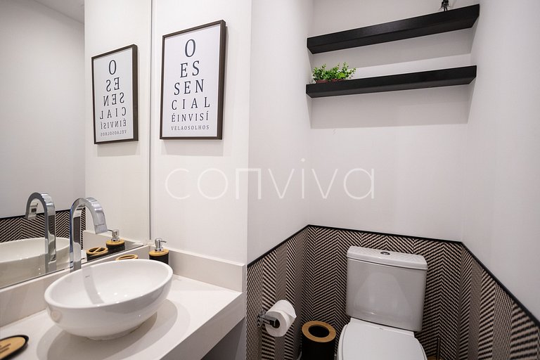 DSG2004 Itaim Bibi: Vista incrível, vaga e piscina