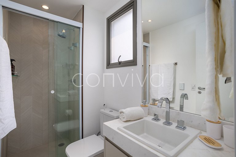 DSG2004 Itaim Bibi: Vista incrível, vaga e piscina