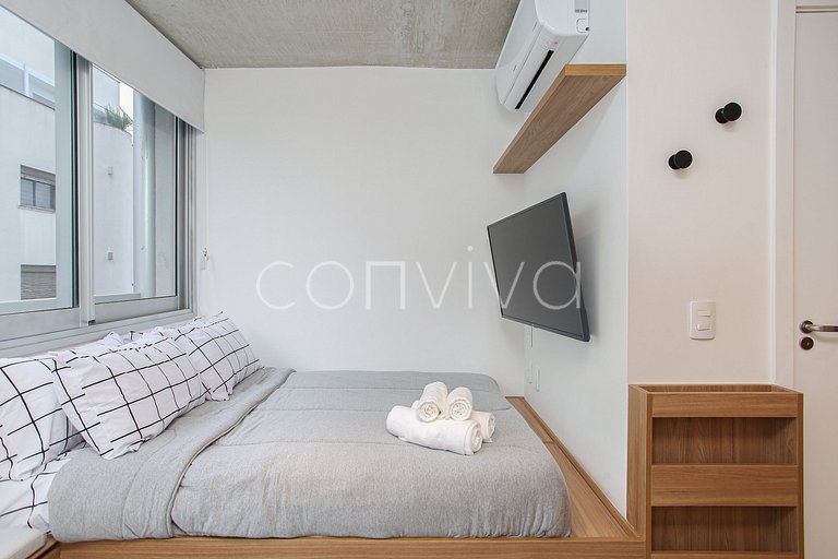 VNFR1007 Conforto no 10º Andar | Bela Vista