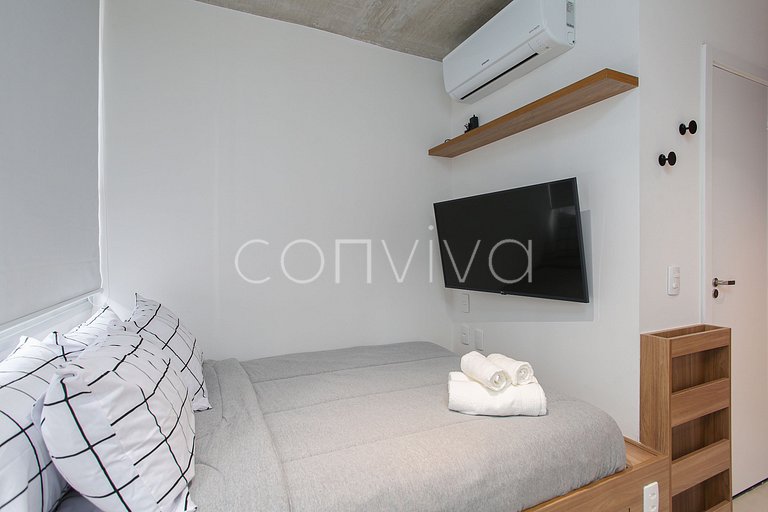 VNFR1007 Conforto no 10º Andar | Bela Vista