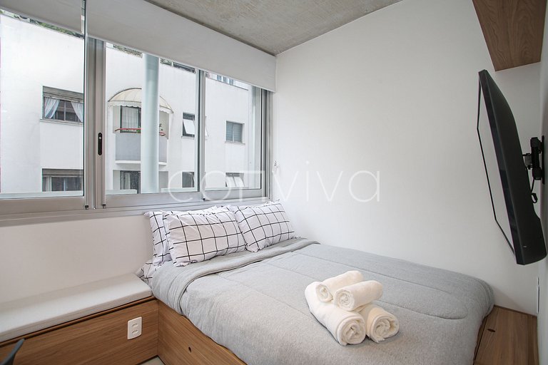 VNFR1007 Conforto no 10º Andar | Bela Vista