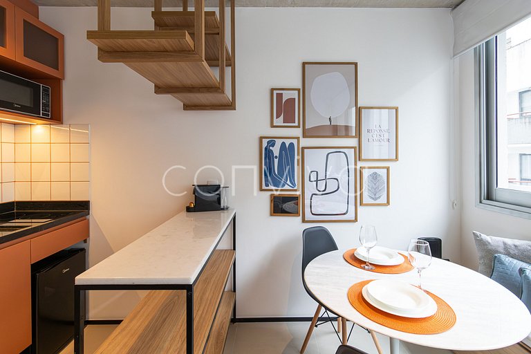 VNFR1007 Conforto no 10º Andar | Bela Vista