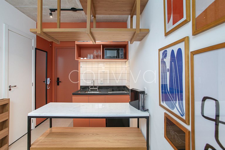 VNFR1007 Conforto no 10º Andar | Bela Vista