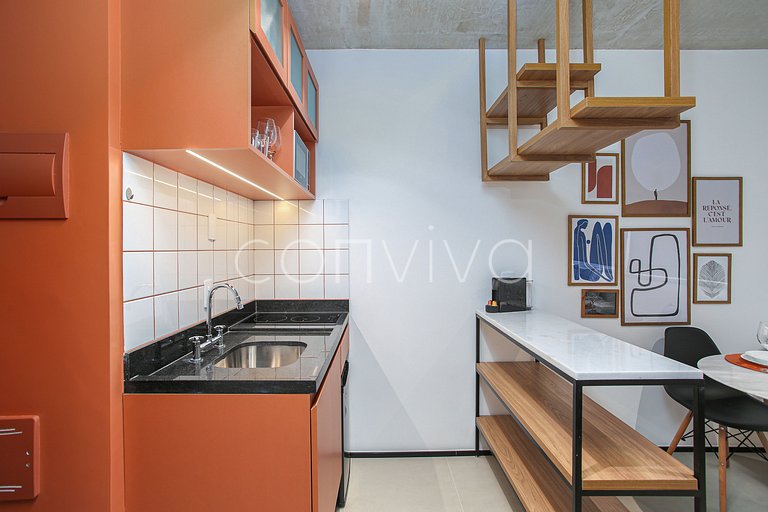 VNFR1007 Conforto no 10º Andar | Bela Vista