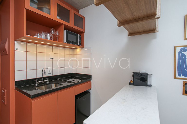 VNFR1007 Conforto no 10º Andar | Bela Vista