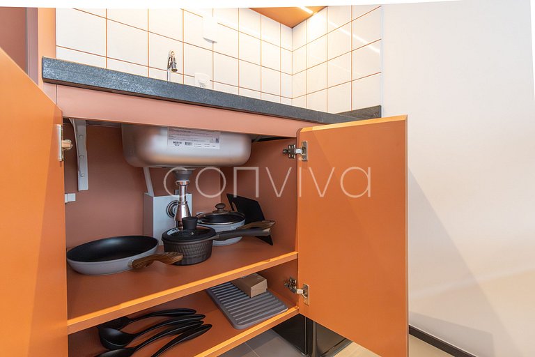 VNFR1007 Conforto no 10º Andar | Bela Vista
