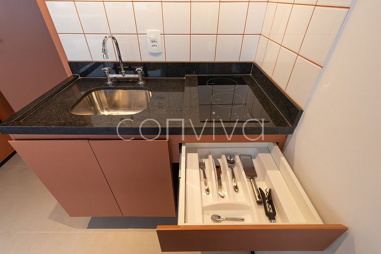 VNFR1007 Conforto no 10º Andar | Bela Vista