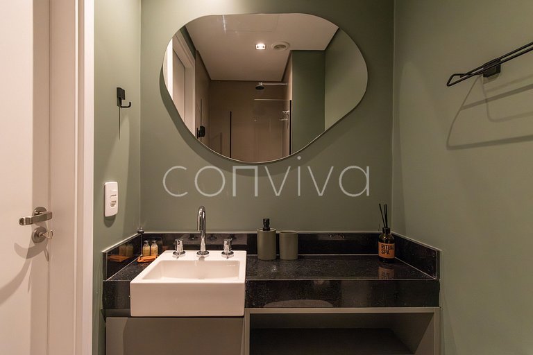 VNFR1007 Conforto no 10º Andar | Bela Vista