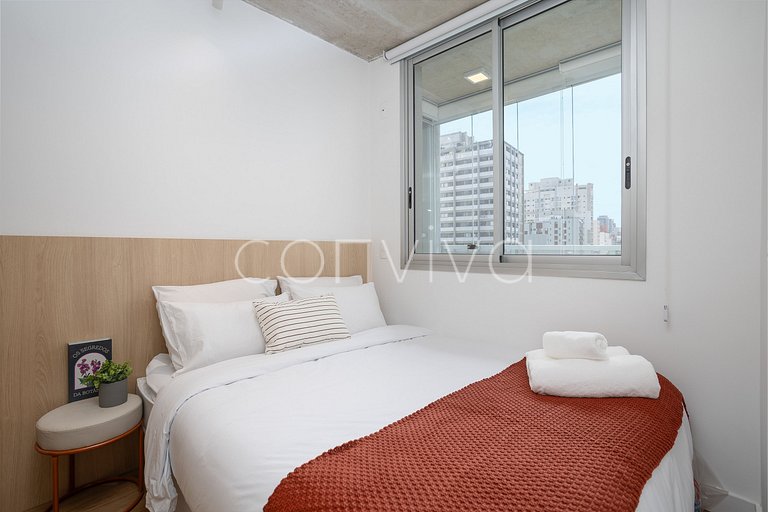 VNFR0501 Apto de 2 quartos, 10 min da Av. Paulista