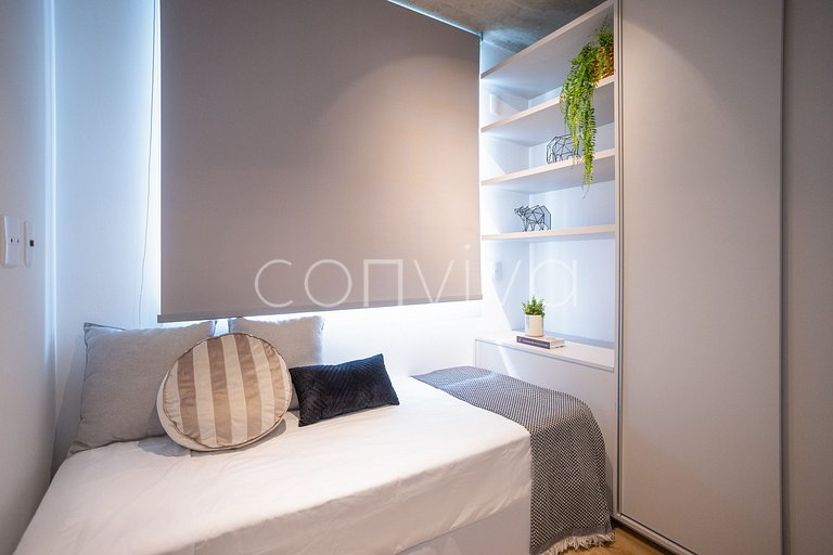 VNFR0501 Apto de 2 quartos, 10 min da Av. Paulista