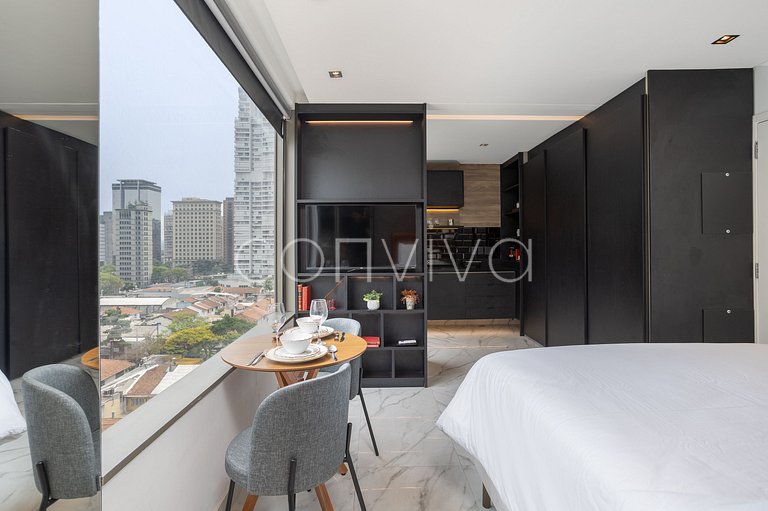 VNFL093 Apto novo da Vila Olímpia | Vaga + AC