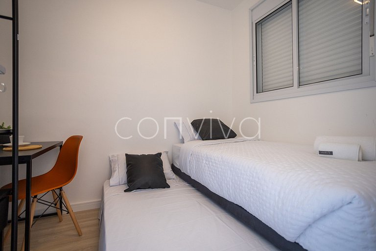 COMP0417 Complete 2-bedroom apartment in Moema