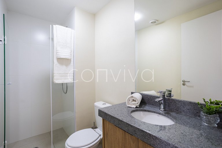 COMP0417 Complete 2-bedroom apartment in Moema