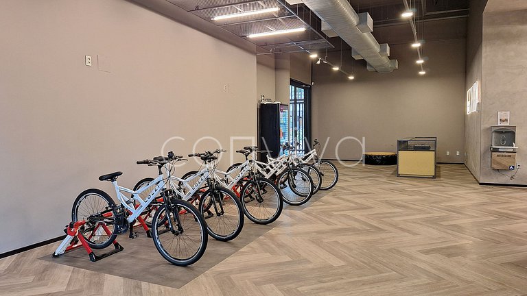 VNMI203 42m² c/ varanda, 03 hospedes | Faria Lima