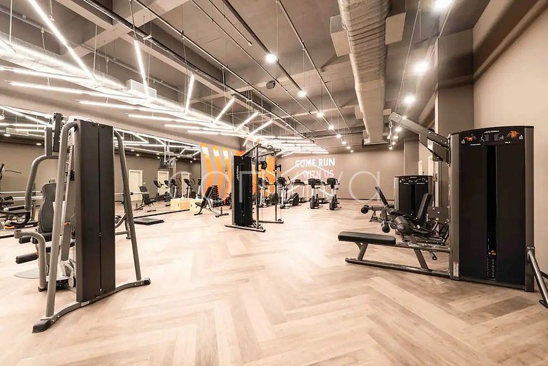 VNMI203 Apto novo, 42m² com varanda Vila Olímpia