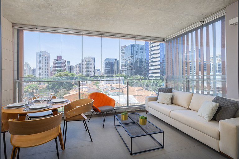 FI032 Wonderful apartment at Forma Itaim with parking space