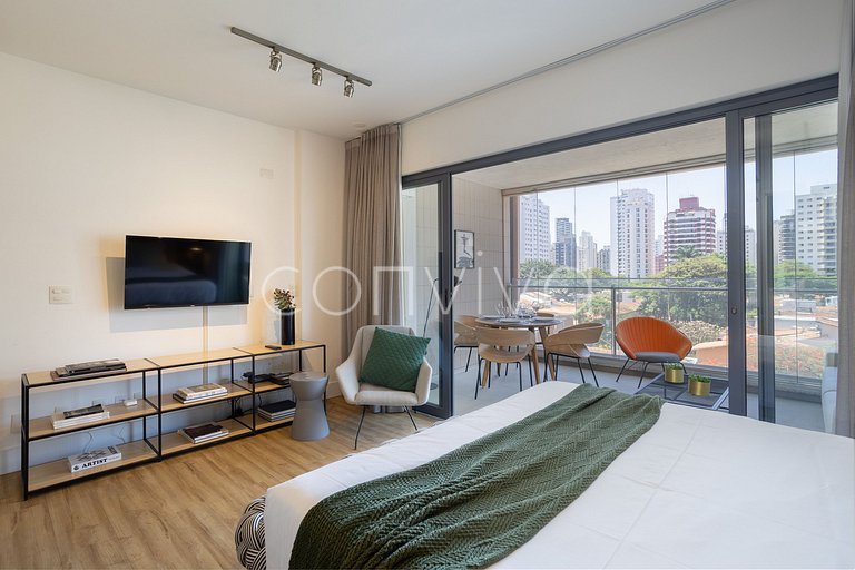 FI032 Wonderful apartment at Forma Itaim with parking space