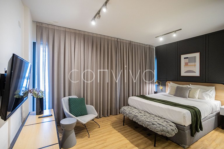 FI032 Wonderful apartment at Forma Itaim with parking space