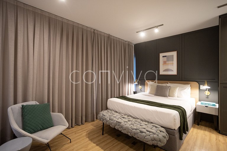 FI032 Wonderful apartment at Forma Itaim with parking space