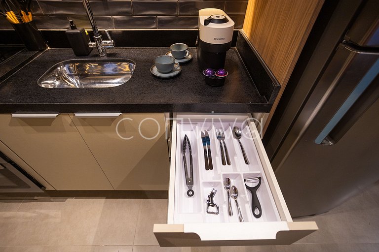 COMP1416 Apartamento de 2 quartos próx ao shopping