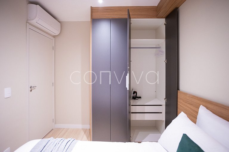 COMP1416 Apartamento de 2 quartos próx ao shopping
