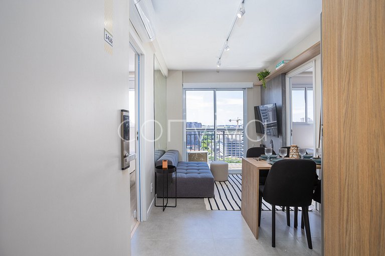 COMP1416 Apartamento de 2 quartos próx ao shopping