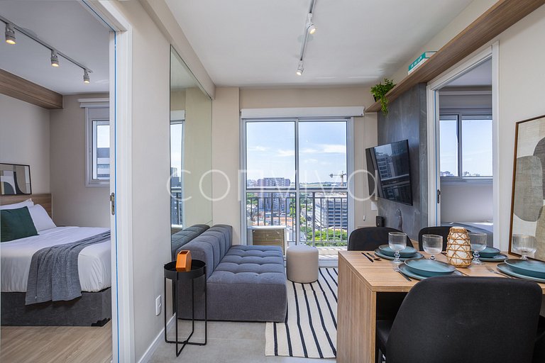 COMP1416 Apartamento de 2 quartos próx ao shopping