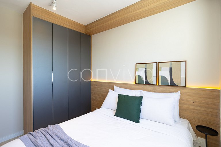 COMP1416 Apartamento de 2 quartos próx ao shopping