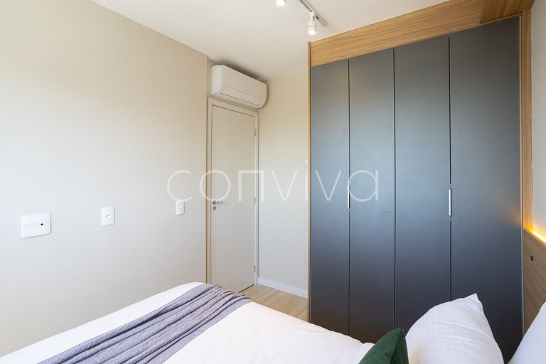 COMP1416 Apartamento de 2 quartos próx ao shopping