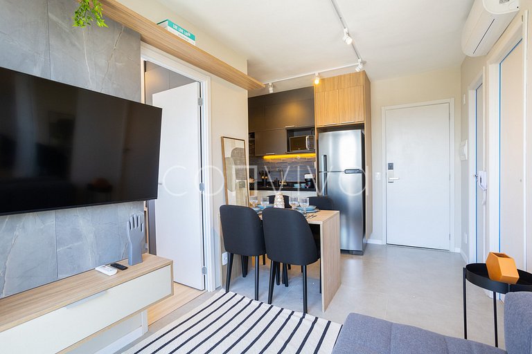 COMP1416 Apartamento de 2 quartos próx ao shopping