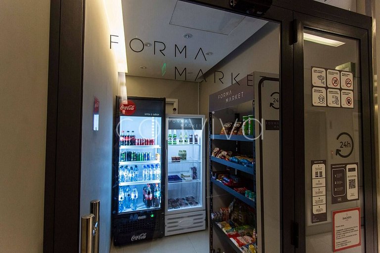 FI204 Studio deslumbrante no Forma Itaim