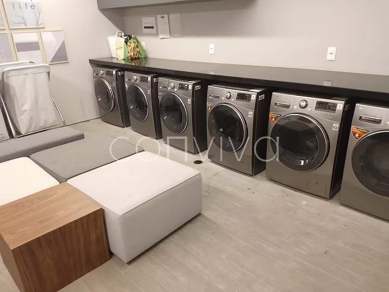 FI185 Apto amplo com 90m² alto padrão no Itaim