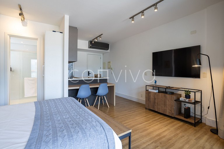 FI024 Itaim Bibi | Vacancy | Pool/Gym | 46m²