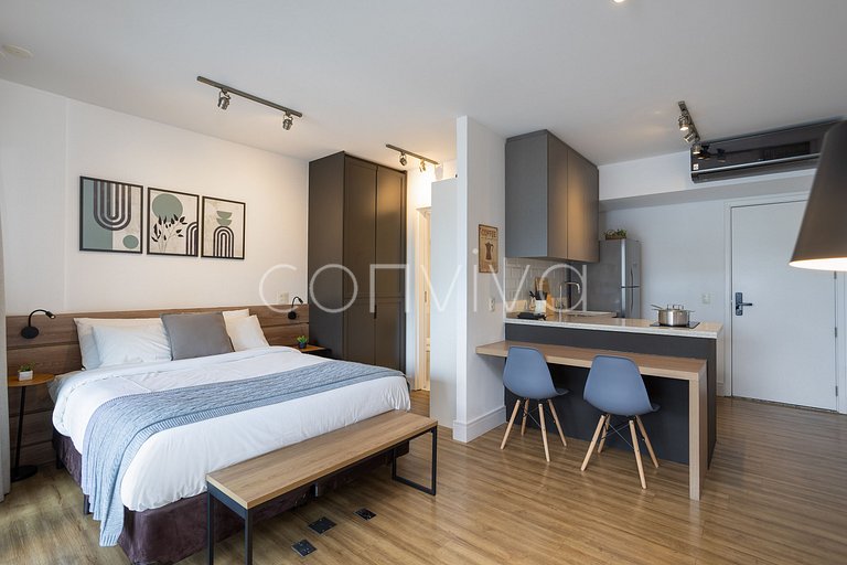 FI024 Itaim Bibi | Vaga | Piscina/Academia | 46m²