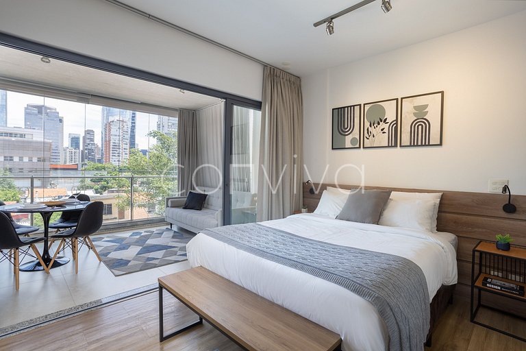 FI024 Itaim Bibi | Vaga | Piscina/Academia | 46m²