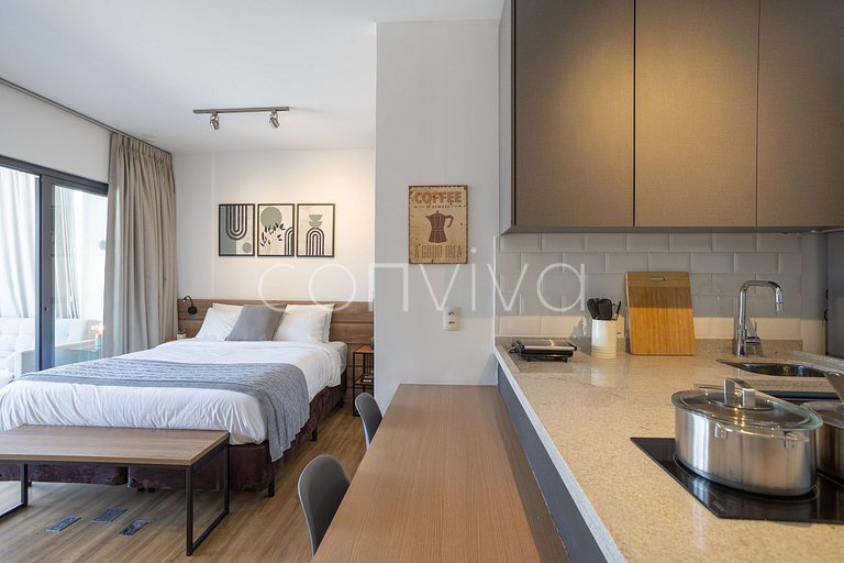 FI024 Itaim Bibi | Vacancy | Pool/Gym | 46m²