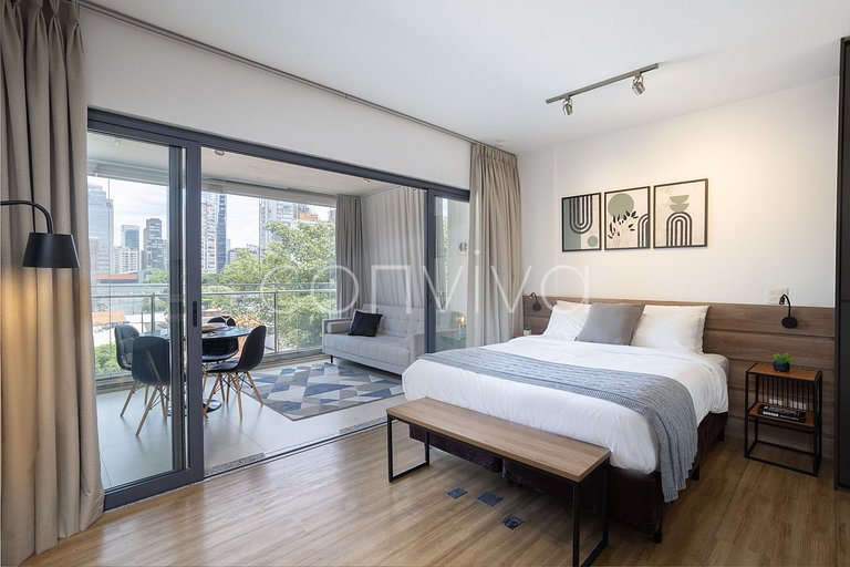 FI024 Itaim Bibi | Vacancy | Pool/Gym | 46m²