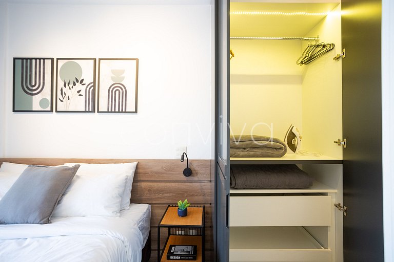 FI024 Itaim Bibi | Vaga | Piscina/Academia | 46m²