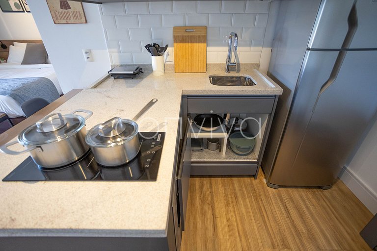 FI024 Itaim Bibi | Vaga | Piscina/Academia | 46m²