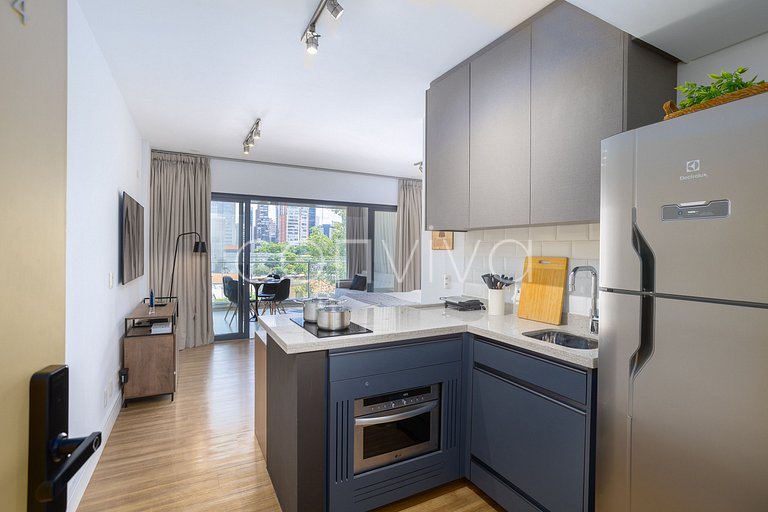 FI024 Itaim Bibi | Vaga | Piscina/Academia | 46m²