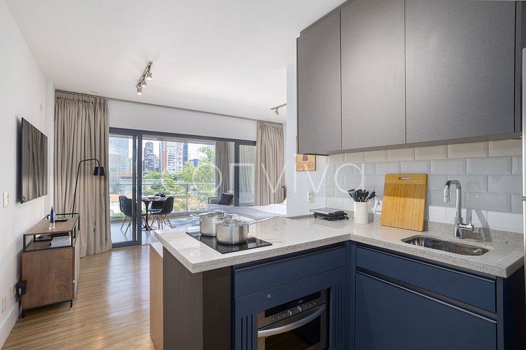 FI024 Itaim Bibi | Vaga | Piscina/Academia | 46m²