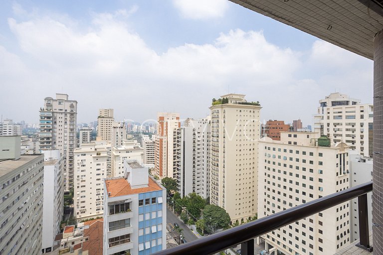 QPSP1803 Flat in amazing hotel in Jardins w/ vacancy