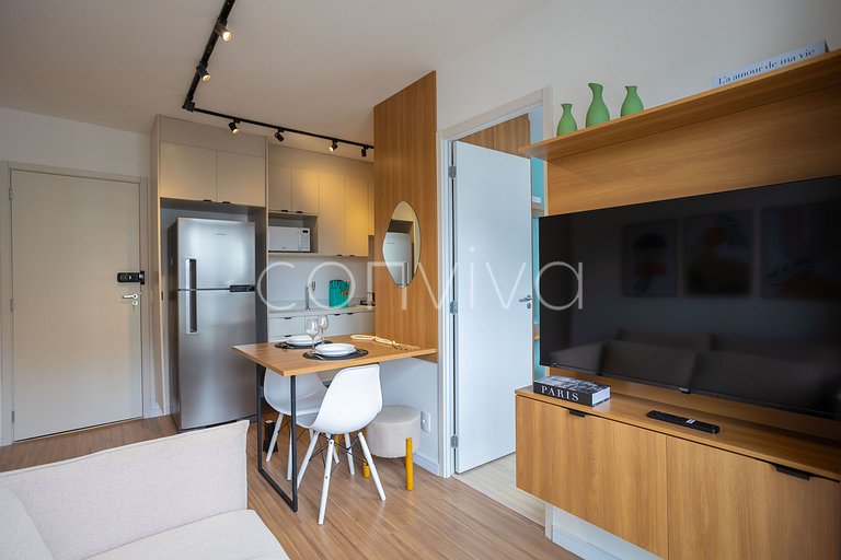 COMP0806 Apartamento nuevo con 2 habitaciones en Moema