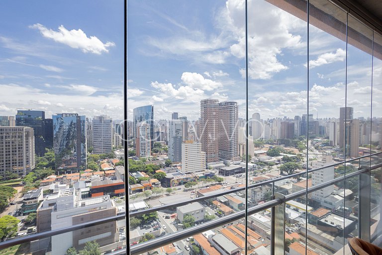 FI235 Vista espetacular no Forma Itaim