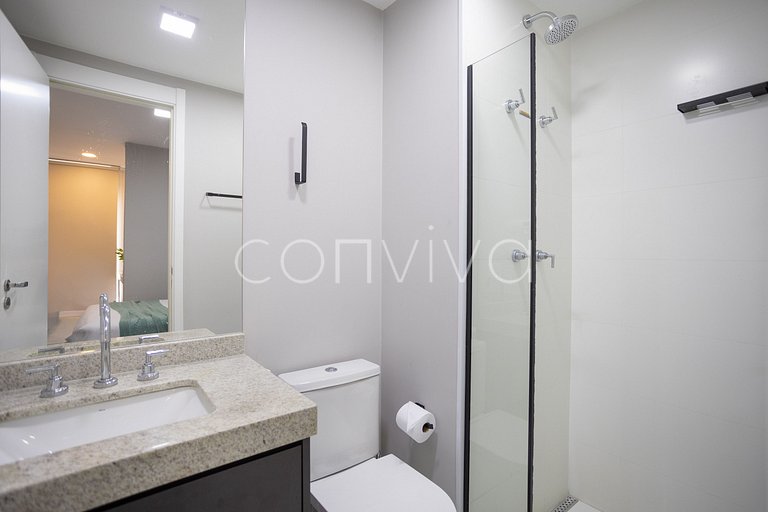 DOU2110 Itaim Bibi | Piso 21 | Piscina y Gimnasio